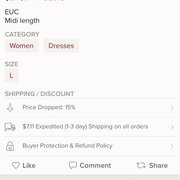 Animal print midi summer spring dress - Picture 7 of 7